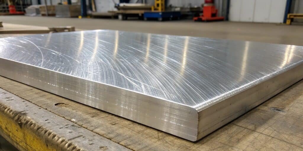 A person attempting to bend a thick bar of forged 6061-T6 aluminum with no success.